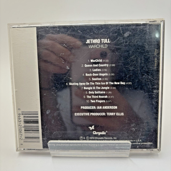 Jethro Tull - War Child Cd 1974 - Picture 2 of 5